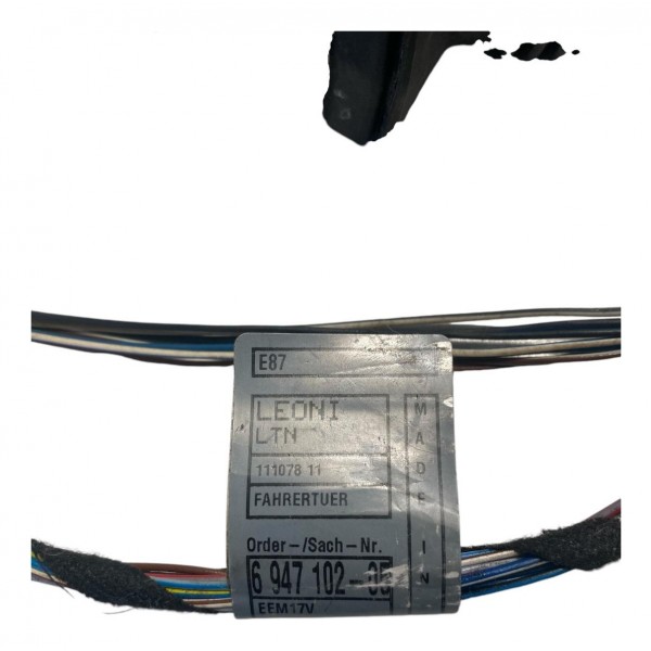 Chicote Porta Bmw 118i Dianteira Esquerda 2006 2010