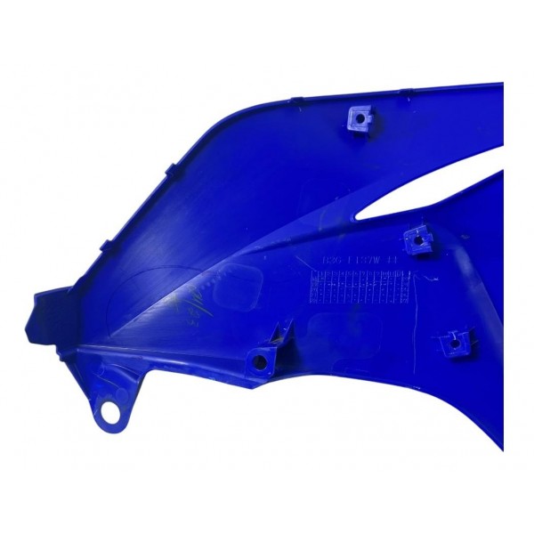 Carenagem Lateral Yamaha Tz250 Lander Esquerdo Azul Azul