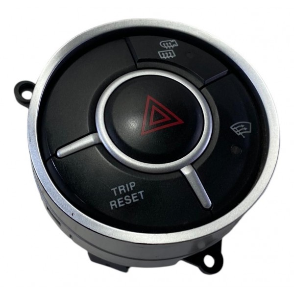 Comando Botão Pisca Alerta Ssangyong Kyron 2009 / 2012 Preto