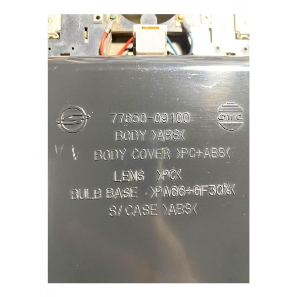 Luz Teto Porta Óculos Ssangyong Kyron Orig 2009 7765009100