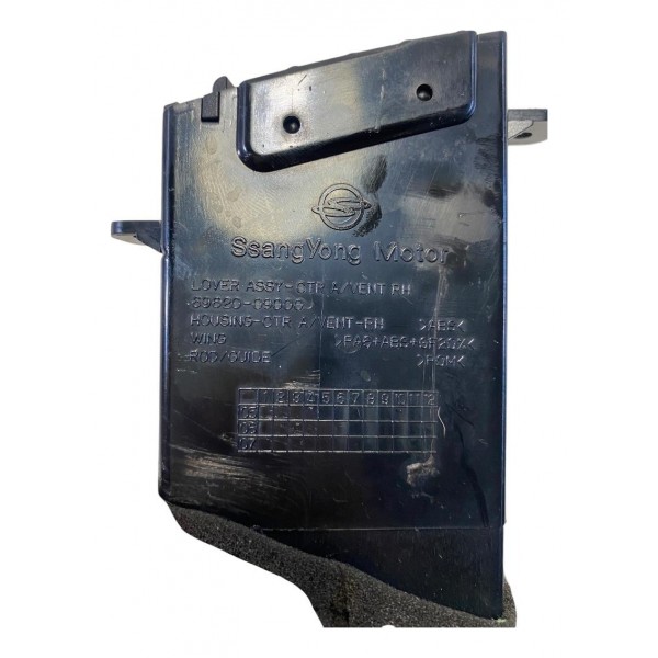 Difusor Painel Central Ssangyong Kyron Direito 2010 Original
