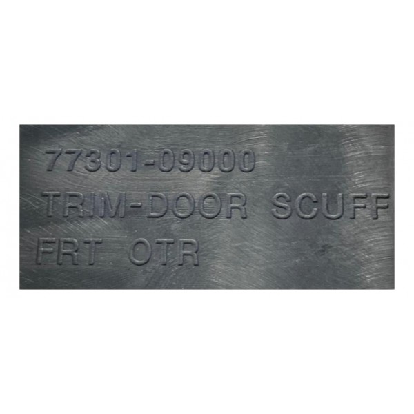 Soleira Ssangyong Kyron Dianteira Esquerda 2010 7730109000 Preto