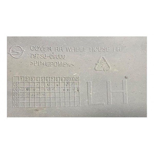 Parabarro Lameiro Ssangyong Kyron Traseiro Esquerdo 2010