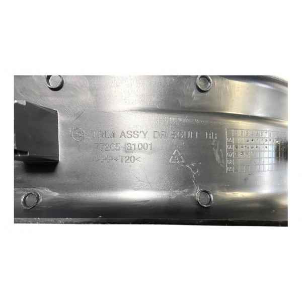 Soleira Porta Ssangyong Actyon Traseira Esquerda 7726531001 Preto