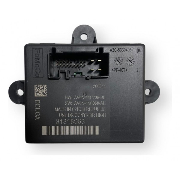 Módulo Porta  Volvo S60 Traseira Esquerda 2011 2014 31318963