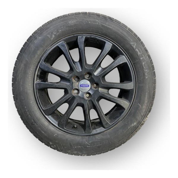 Roda Avulsa Com Pneu Aro 18 Volvo Xc60 T6 2010 Original Preto