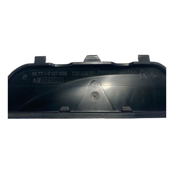 Soleira Acabamento Bmw 118i E87 Traseira Direita 2004 A 2011 Preto