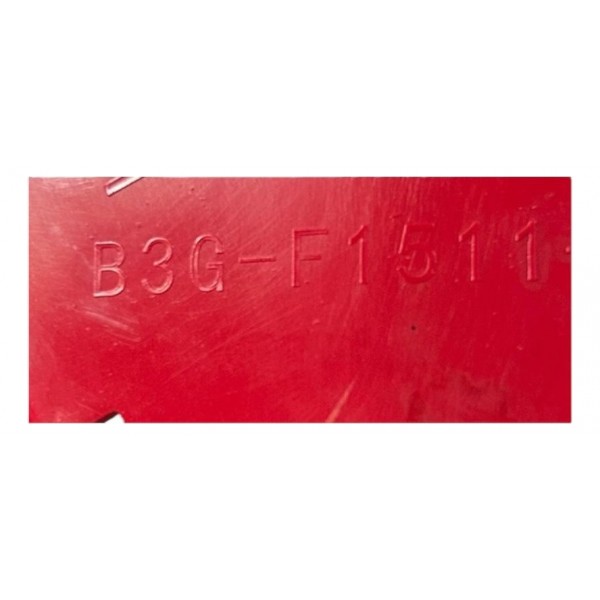 Paralama Yamaha Lander 250 2022 Dianteiro Original Vermelho