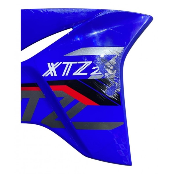 Aba Carenagem Tanque Yamaha Xtz250 Lander 2020 Azul Original Azul