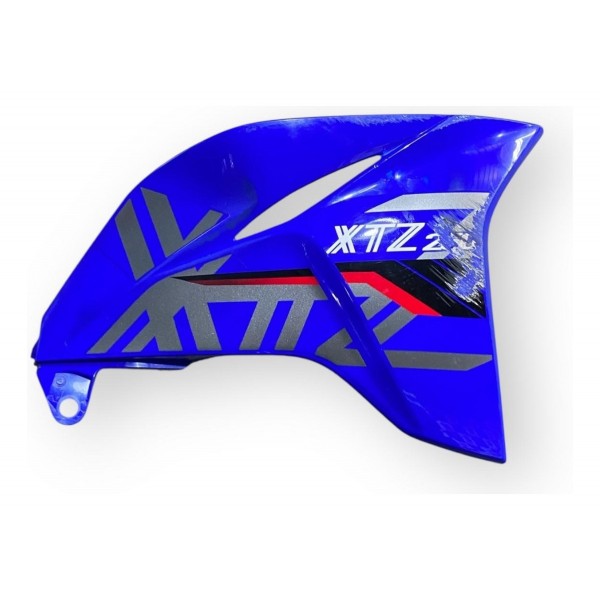 Aba Carenagem Tanque Yamaha Xtz250 Lander 2020 Azul Original Azul
