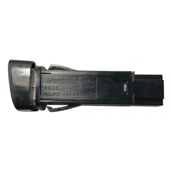 Botão Comando Pisca Alerta Volvo S60 2011 2015 Original Preto