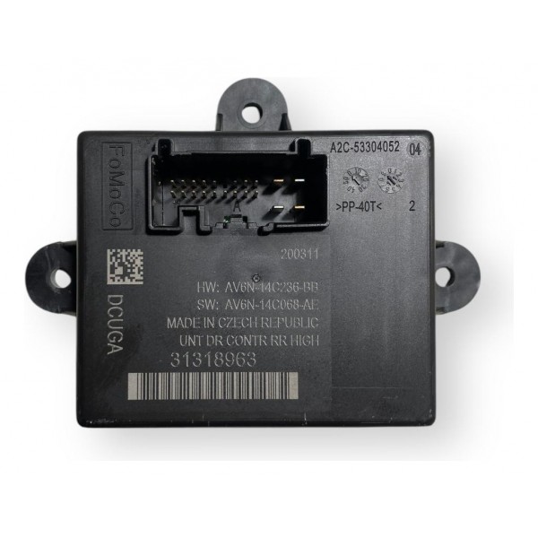 Módulo Porta Volvo S60 T5 Traseira Direita 2011 31318963