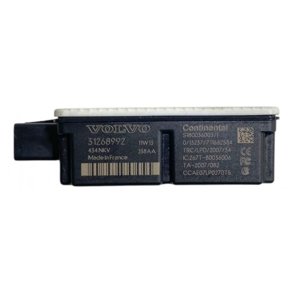 Módulo Sensor Chave Volvo S60 T5 2.0 2011 31268992 Original