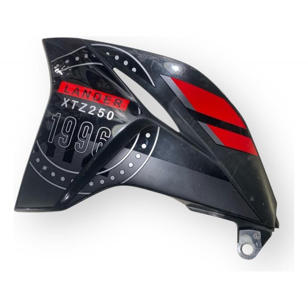 Carenagem Lat Inf Aba Tanque Xtz 250 Lander Esquerdo Orig Preto