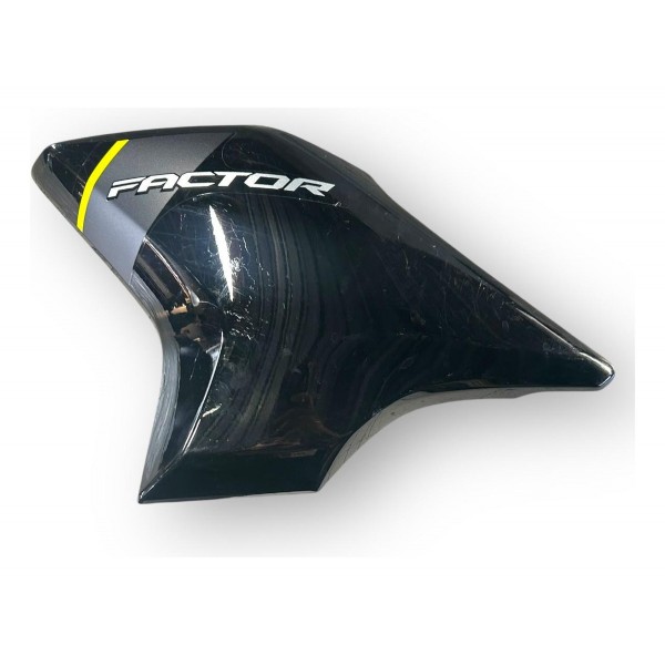Carenagem Asa Tanque Yamaha Factor 150 Lado Esquerdo 2025 Preto