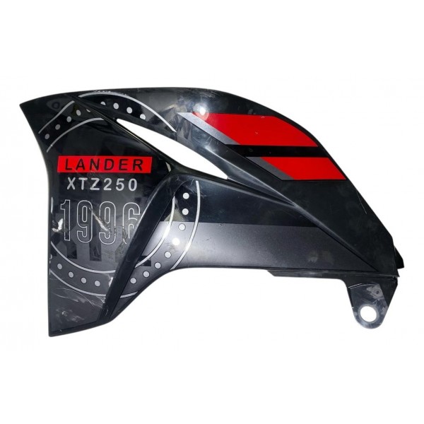 Carenagem Lat Inf Aba Tanque Xtz 250 Lander Esquerdo Preto