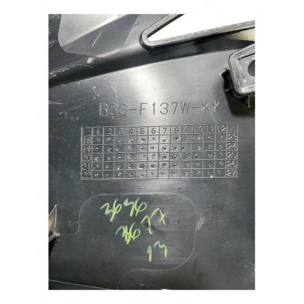 Carenagem Lat Inf Aba Tanque Xtz 250 Lander Esquerdo Preto