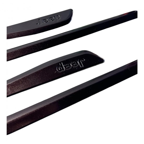 Frisos Lateral Jeep Compass 2022 2024 Marrom Deepbrown Marrom-escuro