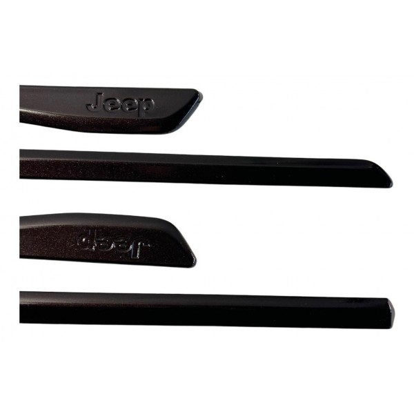Frisos Lateral Jeep Compass 2022 2024 Marrom Deepbrown Marrom-escuro