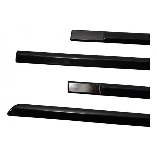 Frisos Lateral Jeep Compass 2022 2024 Marrom Deepbrown Marrom-escuro