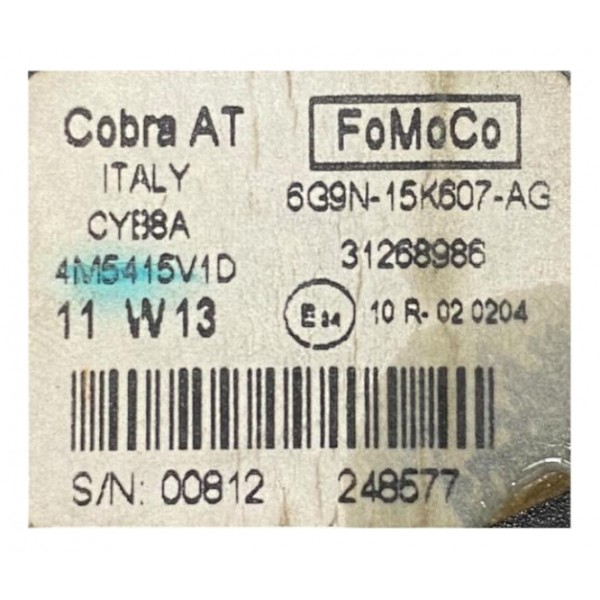 Luz Cortesia Volvo S60 T5 2.0 Traseira 2011 Orig 31268986