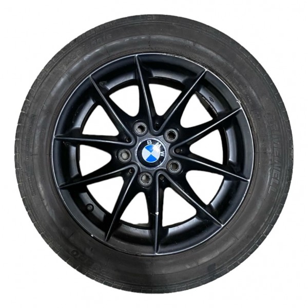 Jogo De Rodas Liga Leve Aro 16 Bmw 118i 2010 / 2012 Original Preto