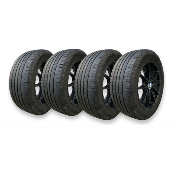 Jogo Rodas Aro 16 Liga Leve Bmw 118i 2010 / 2011 / 2012 Preto