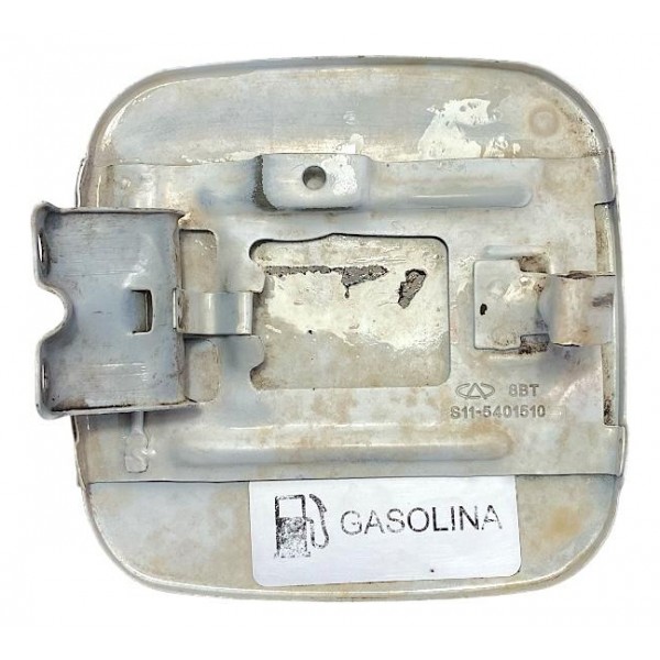 Tampa Tanque Combustível Portinhola Chery Qq 2015 Branco