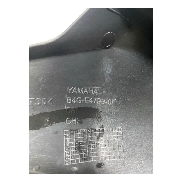 Protetor Escapamento Yamaha Fz15 Ponteira 2023 2024 Preto