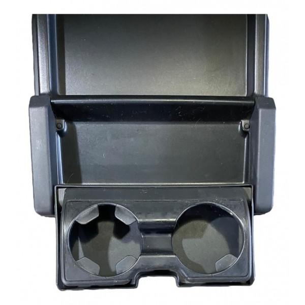 Encosto Apoio Braço Copo Banco Volvo Xc60 Traseiro 2010 Cinza-escuro