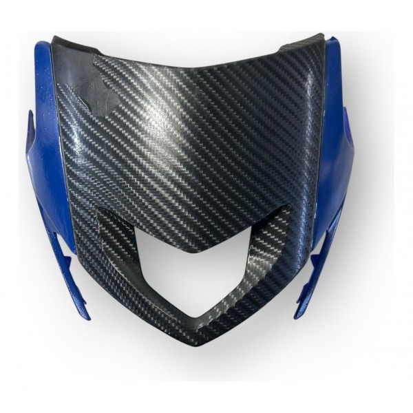 Carenagem Farol Mascara Xtz250 Lander 2020 2021 2022 Azul