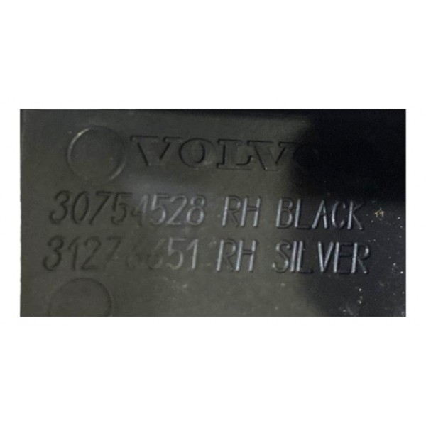 Rack Teto Volvo Xc60 Lado Direito 2010 Original 30754528 Prateado