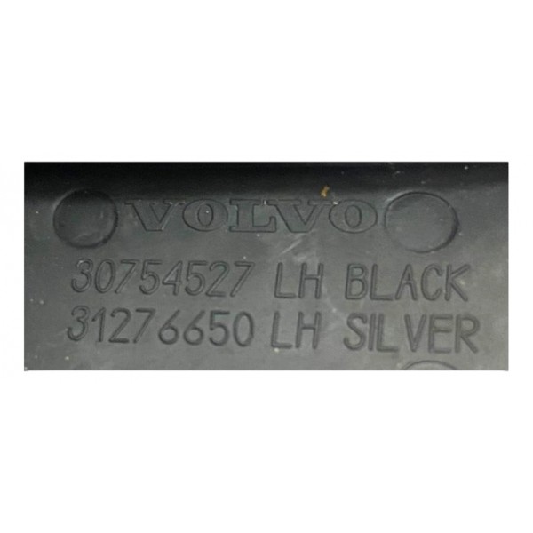 Rack Teto Volvo Xc60 Esquerdo 2010 Original 30754527 Prateado