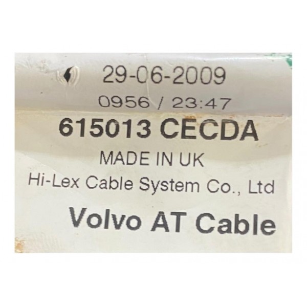 Cabo Seletora Marcha Cambio Volvo Xc60 T6 2010 31256260