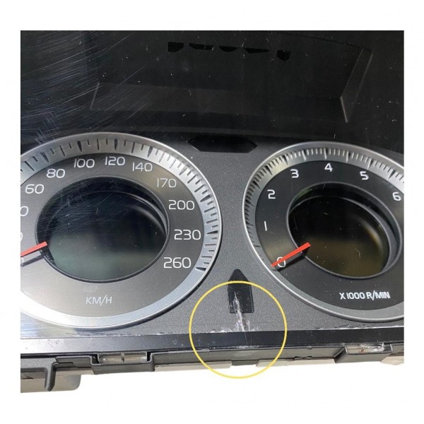 Painel Instrumentos Velocímetro Volvo Xc60 T6 2010 Original Preto