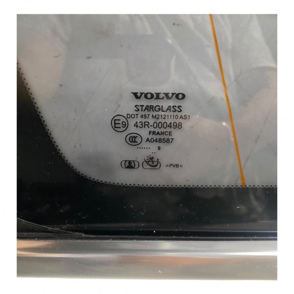 Vidro Fixo Volvo Xc60 Traseiro Esquerdo 2010 T6 43r000498