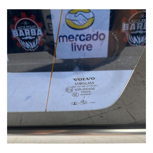 Vidro Fixo Volvo Xc60 Traseiro Direito 2010 T6 43r000498