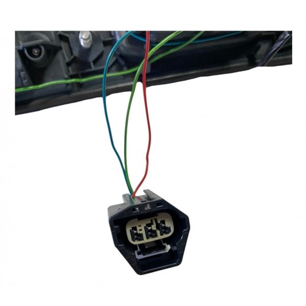 Moldura Luz Placa Com Câmera Volvo Xc60 2010 T6 3.0 30753341