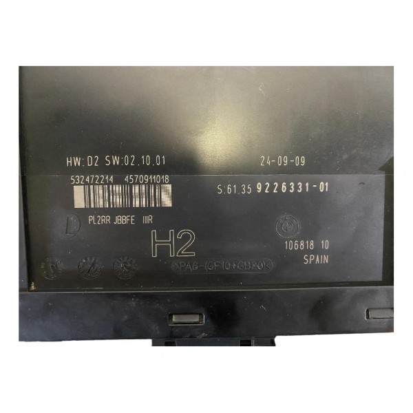 Módulo Conforto Bmw 118i 120i 2.0 2009 2012 922633101