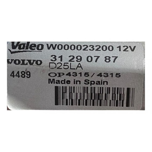 Motor Limpador Volvo Xc60 Traseiro T6 2010 Original 31290787