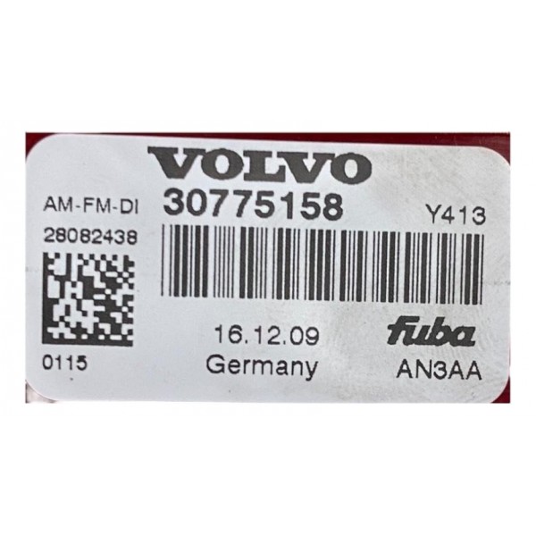 Modulo Antena Volvo Xc60 T6 3.0 2010 Original 30775158