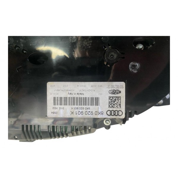 Painel Velocímetro Audi A4 2.0 Tfsi 2014 8k0920901k Preto