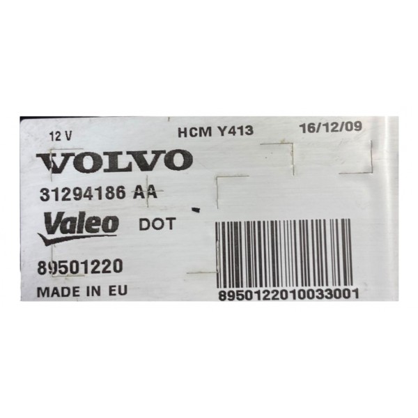Módulo Controle Xenon Volvo Xc60 T6 3.0 2010 31294186aa