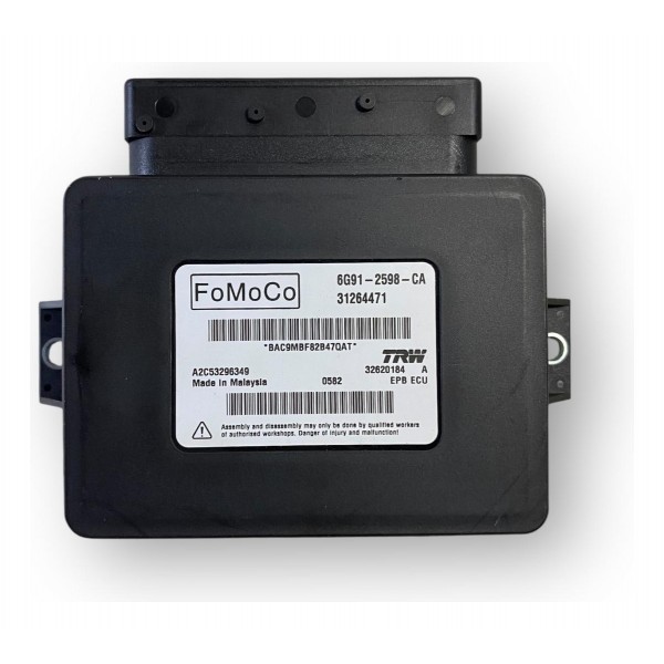 Módulo Freio De Mão Volvo Xc60 2010 T6 3.0  6g912598ca