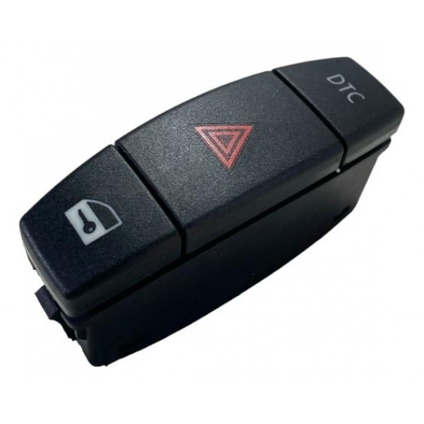 Botão Comando Pisca Alerta Bmw 118i 120i 2010 694560303 Preto