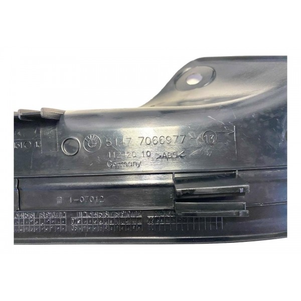 Acabamento Soleira Traseira Esquerda Bmw 118i 120i 2010 Preto