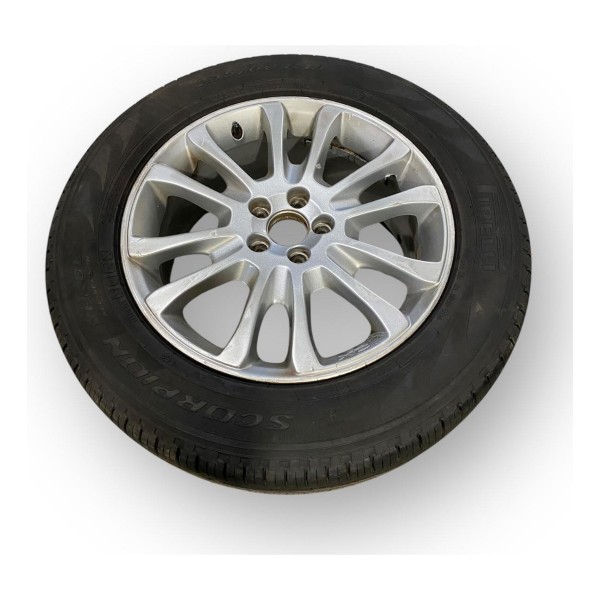 Roda Xc60 Com Pneu Aro 18 Pirelli Scorpion 235 60 31201486 Prateado