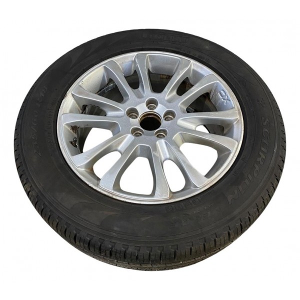 Roda Volvo Xc60 Com Pneu Pirelli Scorpion 235 60 Aro 18 Prateado
