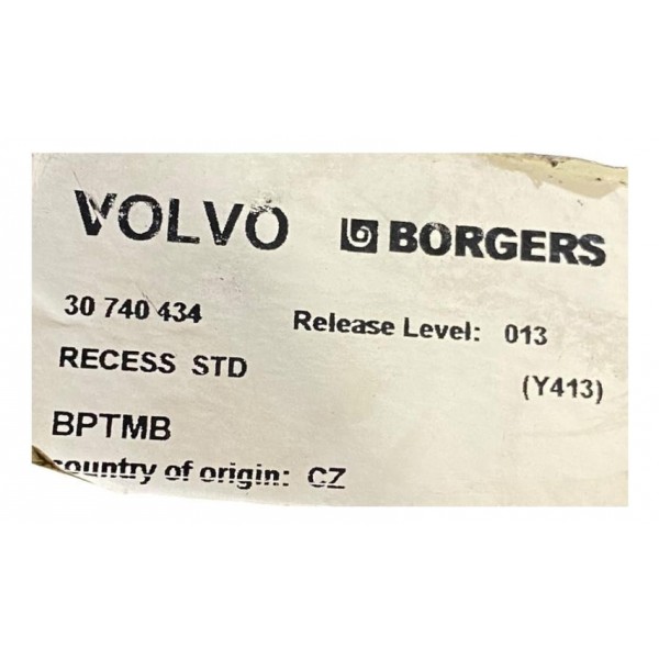 Carpete Forro Porta Malas Volvo Xc60 2010 T6 Orig 30740434 Preto