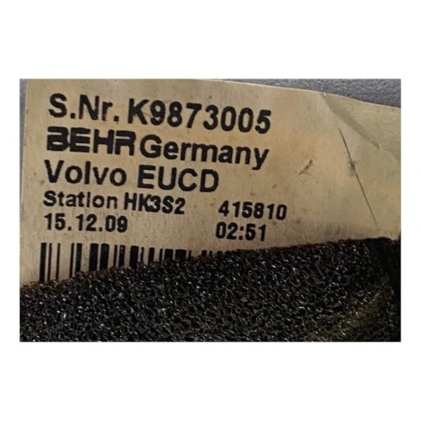 Radiador Evaporador Ar Quente Volvo Xc60 2010 T6 3.0 9873005